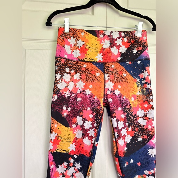 Free People Movement Liza colorfull leggings size small - Picture 7 of 10